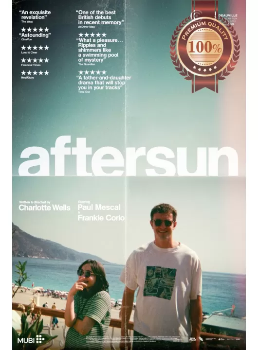 AFTERSUN 2022 ORIGINAL CINEMA MOVIE FILM PRINT PREMIUM POSTER