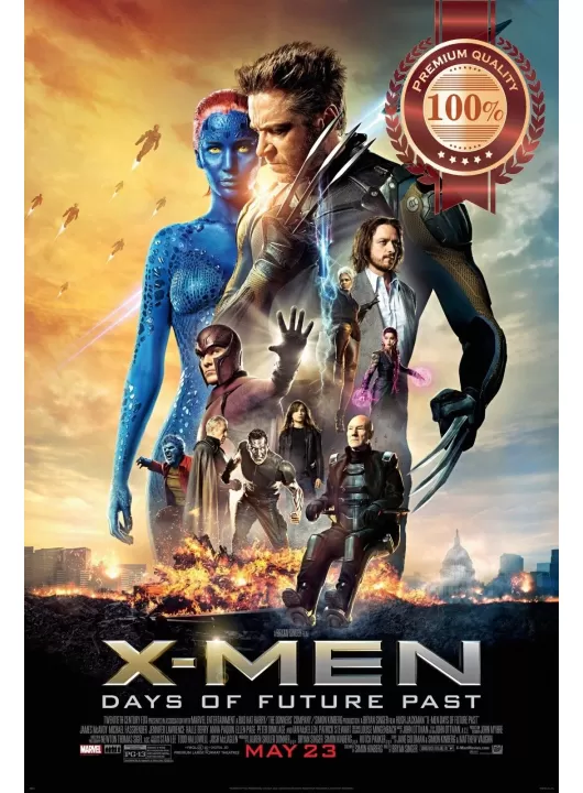 X-MEN DAYS OF FUTURE PAST 2014 XMEN OFFICIAL MOVIE FILM PRINT PREMIUM POSTER