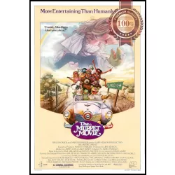 THE MUPPET MOVIE 1979 70s ORIGINAL OFFICIAL CINEMA FILM PRINT PREMIUM POSTER