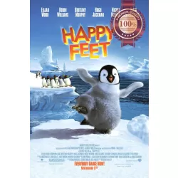 HAPPY FEET 2006 ORIGINAL OFFICIAL CINEMA MOVIE FILM PRINT PREMIUM POSTER