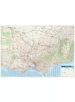 DETAILED VICTORIA STATE ROADS VIC MAP OF AUSTRALIA AUS WALL CHART PREMIUM POSTER DETAILED VICTORIA STATE ROADS VIC MAP OF AUSTRALIA AUS WALL CHART PREMIUM POSTER