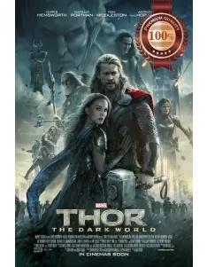 THOR THE DARK WORLD OFFICIAL ORIGINAL CINEMA MOVIE FILM PRINT PREMIUM POSTER