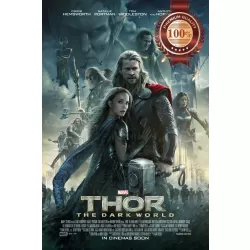 THOR THE DARK WORLD 2013 OFFICIAL ORIGINAL CINEMA MOVIE FILM PRINT PREMIUM POSTER