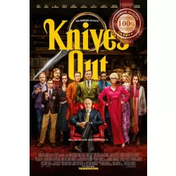 KNIVES OUT 2019 OFFICIAL ORIGINAL CINEMA FILM MOVIE PRINT PREMIUM POSTER