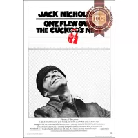 ONE FLEW OVER THE CUCKOOS NEST 1975 ORIGINAL CINEMA MOVIE PRINT PREMIUM POSTER