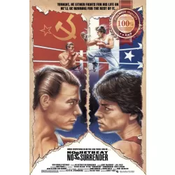 NO RETREAT NO SURRENDER 1985 80s CINEMA ORIGINAL MOVIE ART PRINT PREMIUM POSTER