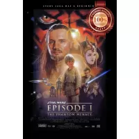 STAR WARS EP1 EPISODE 1 THE PHANTOM MENACE MOVIE ART PRINT PREMIUM POSTER