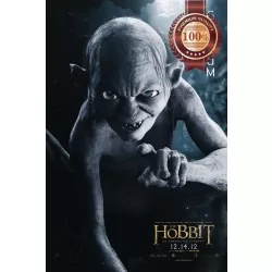 GOLLUM THE HOBBIT LORD OF THE RINGS CHARACTER CINEMA MOVIE PRINT PREMIUM POSTER