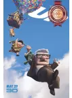 UP HOUSE DISNEY PIXAR 2009 ORIGINAL CINEMA FILM MOVIE PRINT PREMIUM POSTER