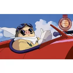 PORCO ROSSO STUDIO GHIBLI ANIME MANGA MOVIE WALL ART PRINT PREMIUM POSTER