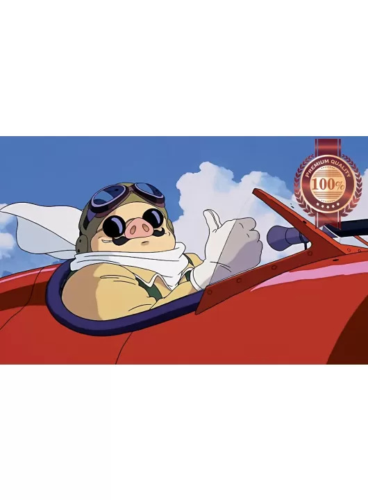 PORCO ROSSO STUDIO GHIBLI ANIME MANGA MOVIE WALL ART PRINT PREMIUM POSTER