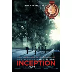 INCEPTION 2010 LOOKING AT BUILDINGS CINEMA MOVIE ORIGINAL PRINT PREMIUM POSTER