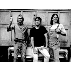 NIRVANA BAND MEMBERS DAVE KURT KRIST MUSIC PICTURE ART PRINT PREMIUM POSTER
