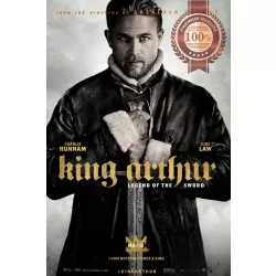 KING ARTHUR LEGEND OF THE SWORD 2017 OFFICIAL CINEMA MOVIE PRINT PREMIUM POSTER
