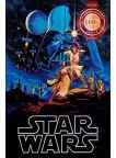 90x60 STAR WARS RETRO EPISODE IV A NEW HOPE 1977 WALL ART PICTURE PRINT POSTER