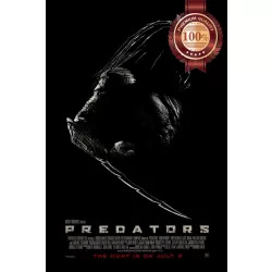 PREDATORS 2010 PREDATOR PROFILE ORIGINAL CINEMA MOVIE PRINT PREMIUM POSTER