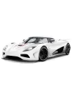 KOENIGSEGG AGERA R WHITE SPORTS SUPER DREAM CAR PHOTO PRINT PREMIUM POSTER