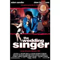 THE WEDDING SINGER 1998 90s ORIGINAL OFFICIAL CINEMA MOVIE PRINT PREMIUM POSTER