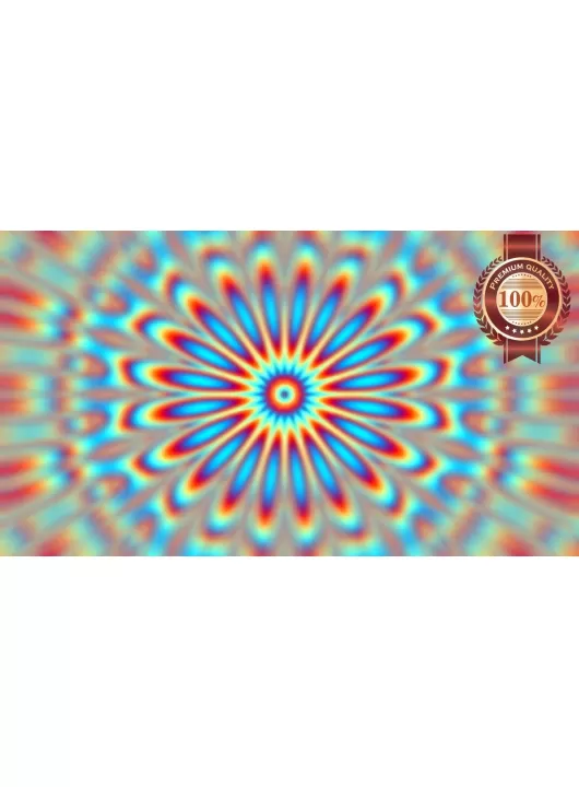 ABSTRACT PSYCHEDELIC ART TRIPPY COLOURFUL HOME WALL PRINT PREMIUM POSTER