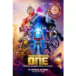 TRANSFORMERS ONE 2024 ORIGINAL ANIMATED CINEMA MOVIE PRINT PREMIUM POSTER