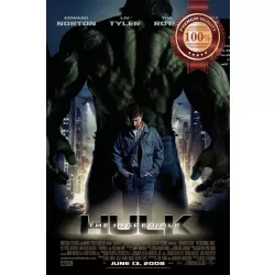 THE INCREDIBLE HULK 2008 OFFICIAL ORIGINAL CINEMA MOVIE FILM PRINT PREMIUM POSTER