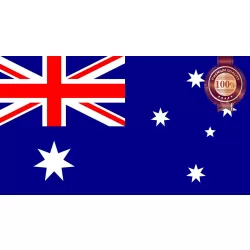 AUSTRALIAN FLAG AUS AUSSIE DIFFERENT SIZES AND OPTIONS PRINT PREMIUM POSTER