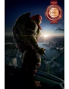 RAPHAEL TEENAGE MUTANT NINJA TURTLES 2014 MOVIE ART PRINT - PREMIUM POSTER