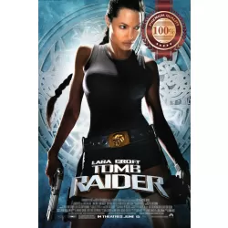 LARA CROFT TOMB RAIDER 2001 OFFICIAL ORIGINAL MOVIE PRINT PREMIUM POSTER