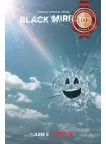 BLACK MIRROR BLUE SMILEY FACE BROKEN GLASS SERIES TV SHOW PRINT PREMIUM POSTER BLACK MIRROR BLUE SMILEY FACE BROKEN GLASS SERIES TV SHOW PRINT PREMIUM POSTER