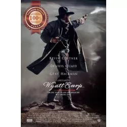 WYATT EARP 1994 90s ORIGINAL MOVIE FILM CINEMA OFFICIAL PRINT PREMIUM POSTER