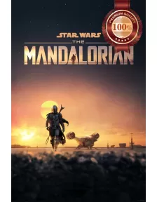 THE MANDALORIAN  STAR WARS TV SERIES DISNEY ORIGINAL PRINT PREMIUM POSTER