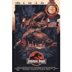 JURASSIC PARK 1993 90s ORIGINAL NEW ART CINEMA MOVIE FILM PRINT PREMIUM POSTER