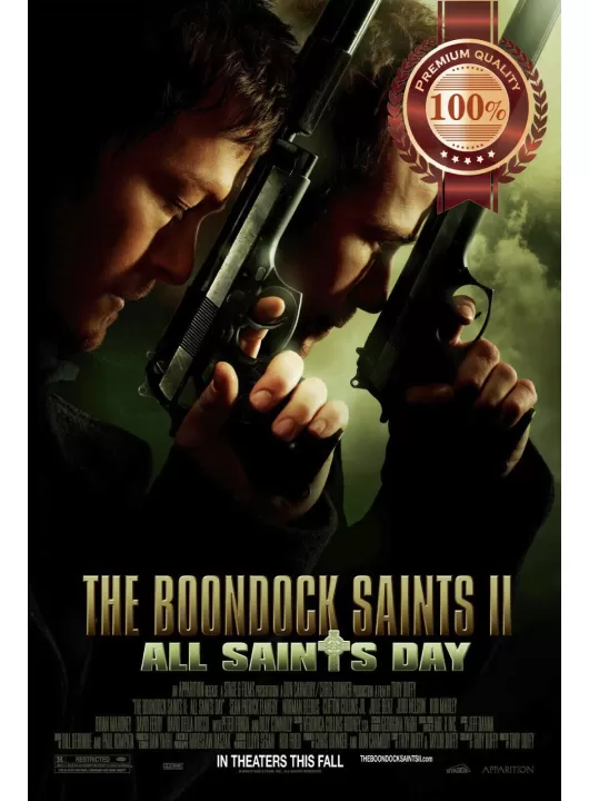 THE BOONDOCK SAINTS II 2 2009 OFFICIAL ORIGINAL CINEMA MOVIE PRINT PREMIUM POSTER