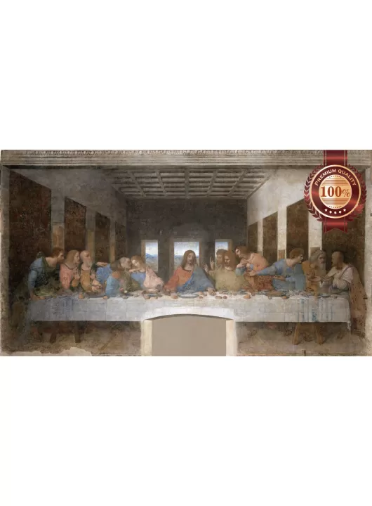 THE LAST SUPPER ORIGINAL LEONARDO DA VINCI PAINTING ARTWORK PRINT PREMIUM POSTER