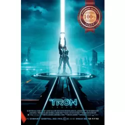 TRON LEGACY 2010 OFFICIAL ORIGINAL CINEMA FILM MOVIE PRINT PREMIUM POSTER