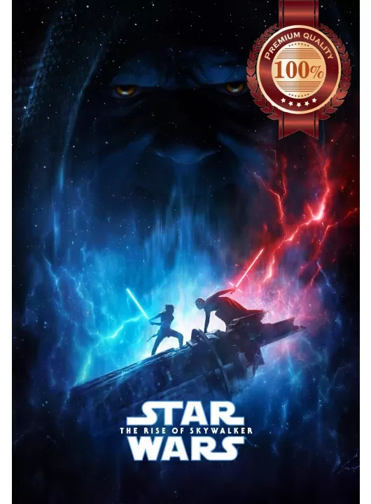 THE RISE OF SKYWALKER TEASER STAR WARS CINEMA MOVIE PRINT PREMIUM POSTER THE RISE OF SKYWALKER TEASER STAR WARS CINEMA MOVIE PRINT PREMIUM POSTER