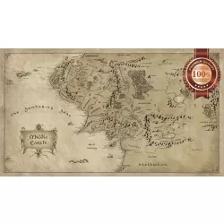 MIDDLE EARTH LORD OF THE RINGS LOTR MAP HOBBIT HOME PRINT ART PREMIUM POSTER