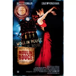 MOULIN ROUGE! 2001 ORIGINAL AUS MOVIE FILM CINEMA PRINT PREMIUM POSTER