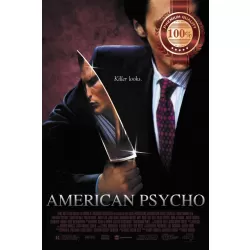 AMERICAN PSYCHO CHRISTIAN BALE MOVIE ORIGINAL CINEMA PRINT PREMIUM POSTER