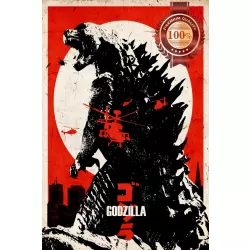 GODZILLA ARTISTIC MOVIE FILM COMIC DECOR HOME ART PHOTO PRINT PREMIUM POSTER