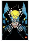 WOLVERINE CLAWS DRAWING X-MEN MARVEL COMICS ARTWORK ART PRINT PREMIUM POSTER
