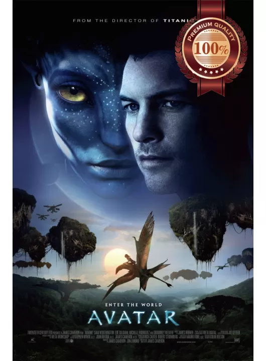 AVATAR 2009 ORIGINAL OFFICIAL CINEMA MOVIE FILM HOME PRINT PREMIUM POSTER