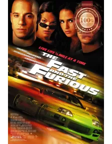 THE FAST AND THE FURIOUS V2 1/4 MILE ORIGINAL MOVIE CINEMA PRINT PREMIUM POSTER