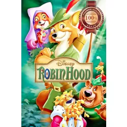 ROBIN HOOD CARTOON ORIGINAL WALT DISNEY CLASSIC ARTWORK PRINT PREMIUM POSTER