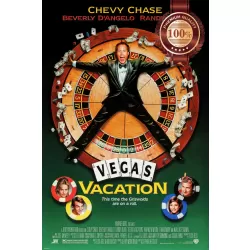 VEGAS VACATION 1997 90s CHEVY CHASE ORIGINAL CINEMA MOVIE PRINT PREMIUM POSTER