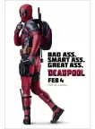 DEADPOOL 2016 BAD SMART ASS OFFICIAL ORIGINAL CINEMA MOVIE PRINT PREMIUM POSTER