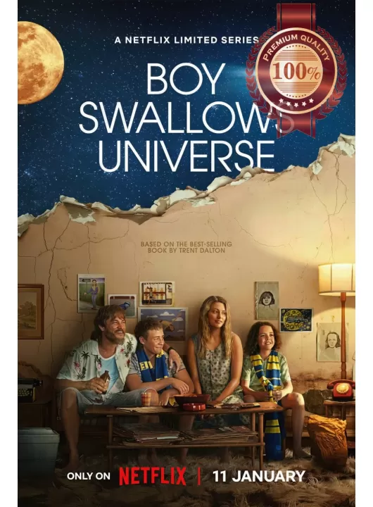 BOY SWALLOWS UNIVERSE TV NETFLIX SERIES SHOW PRINT PREMIUM POSTER BOY SWALLOWS UNIVERSE TV NETFLIX SERIES SHOW PRINT PREMIUM POSTER