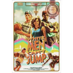 WHITE MEN CAN'T JUMP ART 1992 90s ORIGINAL MOVIE CINEMA PRINT PREMIUM POSTER