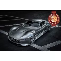 MERCEDES AMG HYPERCAR 2017 SUPERCAR R50 SUPER CAR PHOTO PRINT PREMIUM POSTER