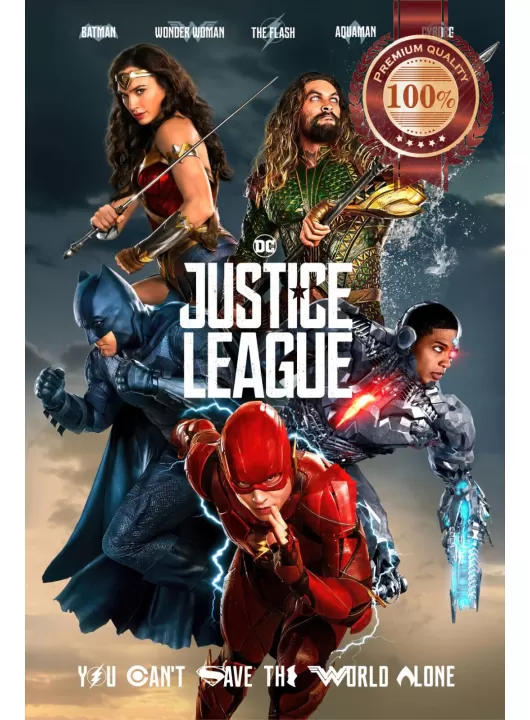 ZACK SNYDER'S JUSTICE LEAGUE V3 DC OFFICIAL ORIGINAL MOVIE PRINT PREMIUM POSTER ZACK SNYDER'S JUSTICE LEAGUE V3 DC OFFICIAL ORIGINAL MOVIE PRINT PREMIUM POSTER